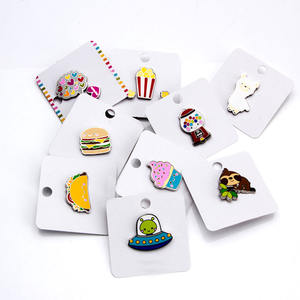 批发3D镀散装廉价金属软珐琅金牌翻领别针标志空心自定义类型别针徽章最好的纪念品选择 - Product Image 3