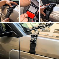 Accessoires de voiture, éclairage de travail LED, éclairage auxiliaire, support de pilier A en aluminium noir pour Nissan Frontier 2023-2026
