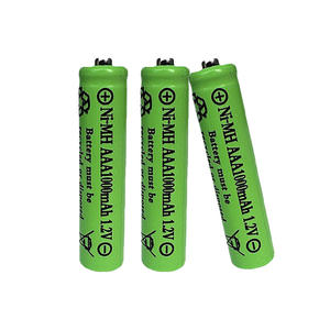 AAA 1000mAh <span class=keywords><strong>1.2V</strong></span> Ni-MH (ニッケル水素) 充電式バッテリーおもちゃマウスとスマートドアロック用 - Product Image 1