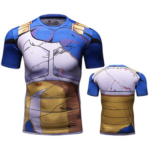 Camisetas Deportivas <span class=keywords><strong>de</strong></span> Poliéster con Estampado Digital <span class=keywords><strong>de</strong></span> <span class=keywords><strong>Anime</strong></span> Japonés para Hombre, Fabricantes <span class=keywords><strong>de</strong></span> Ropa Personalizada al por Mayor - Product Image 4