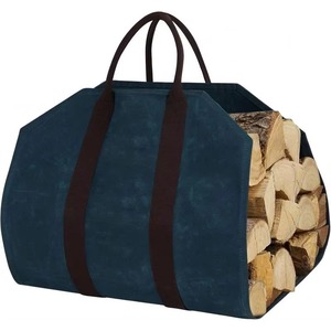 Sac de transport robuste pour bûches avec poignées, idéal pour le jardin, la cuisine, le barbecue et les voyages en camping ou près du foyer - Échantillon gratuit - Product Image 1