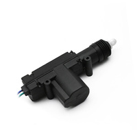 Actionneurs de verrouillage central de voiture universels rotatifs à 360 degrés à tête fixe 12V/24V en ABS pour commande de porte