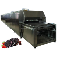 Chaîne de production HY-1000 biscuits durs de biscuit de sandwich biscuit faisant la machine