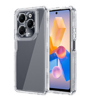Pour Redmi Note 13 Pro Plus TPU PC coque de téléphone portable housse Fundas étui clair antichoc 360 étuis