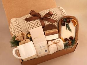 Custom Women Self Care <b>Gifts</b> Get Well Soon Sympathy <b>Gifts</b> With Blanket <b>Candles</b> Mug for Birthday Mother's Day <b>Gifts</b> for Mom - Product Image 6