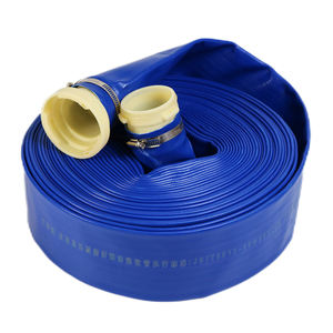 DH Pvc Layflat Manguera flexible Quick Camlock Lay Manguera plana para descarga de agua - Product Image 1