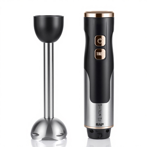 RAF Hand Blender 600W 13500RPM 4 Blade Stainless Steel Speed Ice Crushing Easy Clean Portable Kitchen R.3024 1 Core Product Licu - Product Image 5