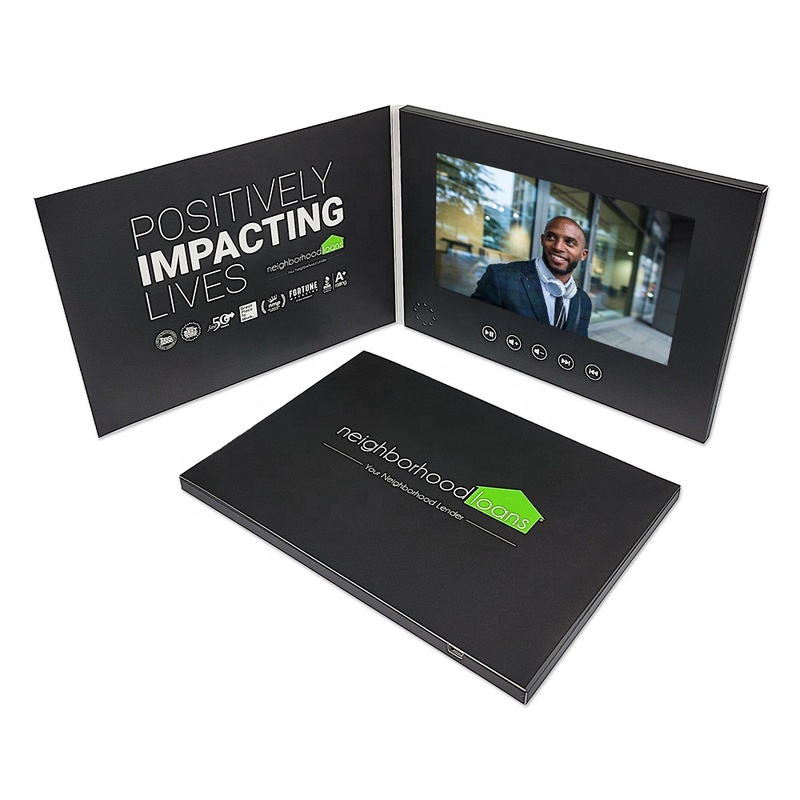Advertising Promotion Lcd Screen Video Brochure