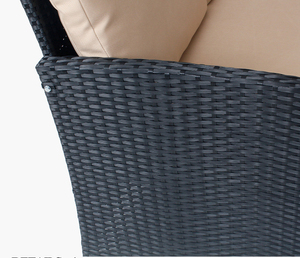 7 <span class=keywords><strong>asientos</strong></span> muebles <span class=keywords><strong>de</strong></span> <span class=keywords><strong>patio</strong></span> al aire libre al por mayor 3 <span class=keywords><strong>sillas</strong></span> jardín PE ratán sofá conjunto con mesa <span class=keywords><strong>para</strong></span> <span class=keywords><strong>patio</strong></span> - Product Image 4