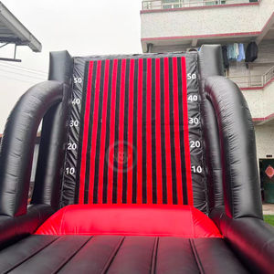 Mur d'escalade gonflable Velcro <span class=keywords><strong>rouge</strong></span> en gros - Grimpez, sautez et courez pour enfants et adultes - Product Image 4