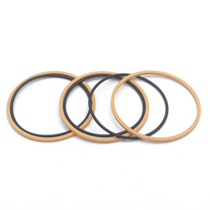 Joint de piston Joint de piston hydraulique <span class=keywords><strong>PSS</strong></span> pour vérins hydrauliques PTFE + NBR - Product Image 5