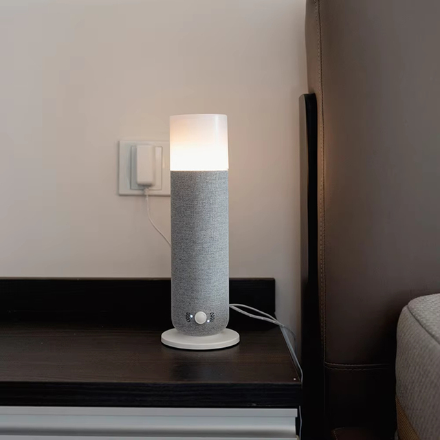 Professional Aroma Air Diffuser Fabric Wrap Waterless Essential Oil Scent Diffuser With LED Light