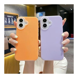 เคสโทรศัพท์มือถือเนื้อซิลิโคนเหลวเจลลี่ให้ความรู้สึกเหมือนหนัง TPU PC พร้อมผ้ากำมะหยี่สีล้วนสำหรับ <span class=keywords><strong>iPhone</strong></span> 13 <span class=keywords><strong>14</strong></span> 15 16 17 <span class=keywords><strong>PRO</strong></span> <span class=keywords><strong>MAX</strong></span> - Product Image 3