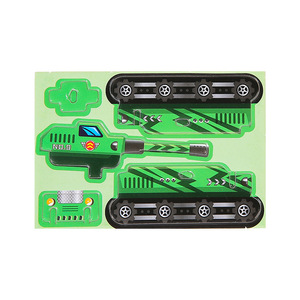 Nhỏ DIY handmade <span class=keywords><strong>3D</strong></span> giấy câu đố đồ chơi nhà sản xuất máy bay động vật đồ chơi giáo dục cho trẻ em - Product Image 6