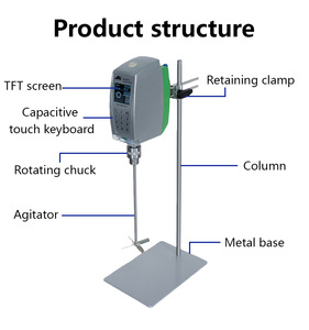 Laboratory <strong>Mixing</strong> <strong>Equipment</strong> Chemical Paint Mixer AM250W-T Stand Mixer Blender Lab <strong>Mixing</strong> Machine For Liquid Cosmetic - Product Image 3