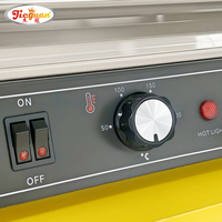 Machine à hot-dogs à 5 rouleaux certifiée CE, à contrôle thermostatique