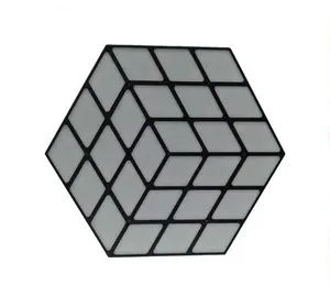 चाल सिर 17r बीम से चलती सिर प्रकाश एलईडी Rubik है घन स्टेज उपकरण डीजे डिस्को 3D जादू शो प्रकाश का नेतृत्व किया घन दीवार