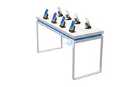 Offre Spéciale téléphone portable présentoir personnalisé ordinateur personnel ordinateur portable mur vitrine métal téléphone portable accessoires support
