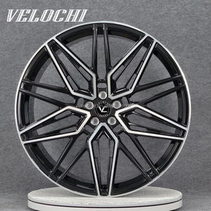 Cerchi in Lega Forgiati Monoblocco VLC Sport Design Concavo Nero Lucido in Alluminio 6061-T6 per Tesla Model 3 e Model <span class=keywords><strong>Y</strong></span> - Product Image 4