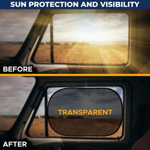 Glue-Free Electrostatic Adsorption Durable PVC Material Car Sun <b>Shade</b> Heat Insulation Sun Protection Universal Size - Product Image 5