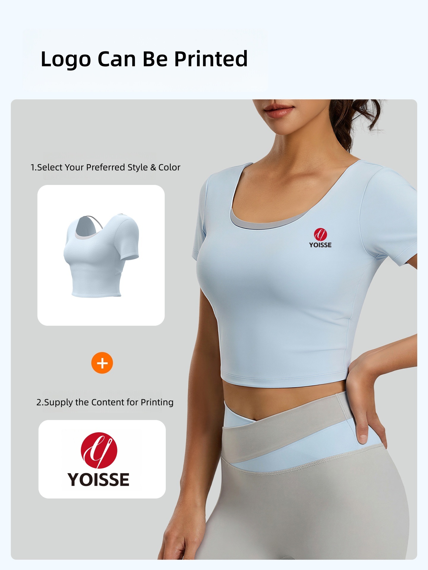New with Built-in Bra Short Sleeve Cross Back Breathable Sports Workout Top Butterfly Back Yoga Top