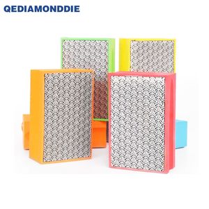 Tampons de polissage portatifs en résine diamantée électroplaquée pour pierre, verre et marbre - Product Image 3