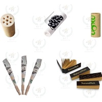 Embouts Filtrants Personnalisés pour Cigarettes en Bois/Papier/Verre/Céramique/Charbon Actif, Porte-Cône pour Tabac à Fumer 6-7-8-9 mm