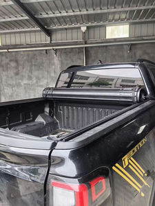อุปกรณ์เสริมรถยนต์ <span class=keywords><strong>4x4</strong></span> ฝาปิดกระบะท้ายแบบม้วนแข็ง อลูมิเนียมอัลลอยด์ พร้อมระบบล็อค สำหรับ Toyota/RAM/F150 ปี 2023 กันน้ำ - Product Image 6