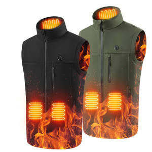 Rompi penghangat Usb baterai elektrik ringan, rompi panas sopir Gilet dengan baterai Musim Dingin - Product Image 1