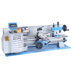 Wholesale Only!! WM210V 8x15 mini metal lathe Gear Or Belt Drive Desktop Lathe torno lathe machine for metal