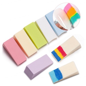 Ensemble de 8 éponges pour nail art, éponges dégradées pour manucure, outil de transfert de vernis, accessoire professionnel pour ongles - Product Image 3