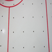MINI Table de Hockey sur Air LANDER 51x31x9.5 jeu de société Interaction Parent-enfant pour fête enfant famille