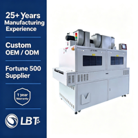 Machine de polymérisation UV à double face contrôlée par PLC, sécheuse UV haute performance pour les procédés de revêtement électronique de PCB et FPC