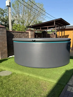 Spa gonflable sur mesure 4*1.2m, durable, en PVC, avec matériau Drop Stitch, pour adultes et enfants