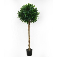 Künstlicher Lorbeerbaum im Topf, 150 cm hoch, Lorbeerbaum für die Heimdekoration
