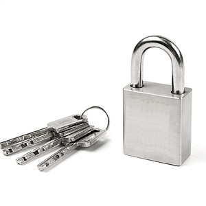 Candado de acero inoxidable resistente al agua de alta seguridad <span class=keywords><strong>SUS304</strong></span> con 4 llaves de acero - Product Image 4