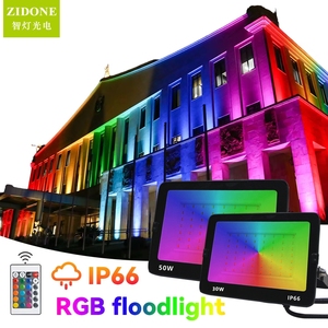 Không thấm nước IP66 <span class=keywords><strong>LED</strong></span> Mặt Tiền Đèn pha Mini Slim <span class=keywords><strong>RGB</strong></span> <span class=keywords><strong>LED</strong></span> Flood Light cho cảnh quan ngoài trời xây dựng vườn - Product Image 1