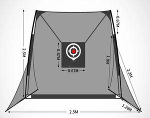 Interior al aire libre portátil Driving <span class=keywords><strong>Range</strong></span> <span class=keywords><strong>Golf</strong></span> Hitting Nets <span class=keywords><strong>Golf</strong></span> Practice Net and Cage - Product Image 6
