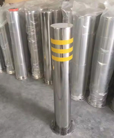 Utilisation de sécurité Lane Bande d'avertissement en acier inoxydable guide de stationnement poteau de borne