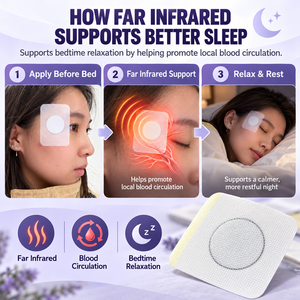 Parches Magnéticos para Dormir para Adultos, Extra Fuertes, con Infrarrojos Lejanos y Alivio del Dolor de Cabeza, Certificación CE, 6 Noches - Product Image 2