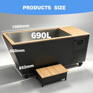 Machine de bain froid <span class=keywords><strong>Mega</strong></span> Cold Plunge pour la récupération des athlètes professionnels 1,9 m 690 L - Product Image 2