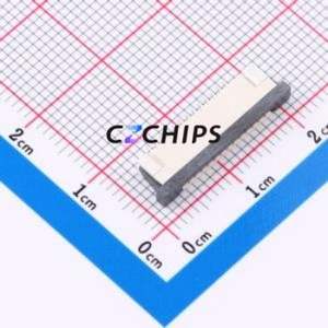 CAX-AFA07-13XCB-H2.5 FFC/FPC Connector SMD,P=1mm,Horizontal Mount Connector Drawer Type Bottom Contact 13P 1mm - Product Image 1