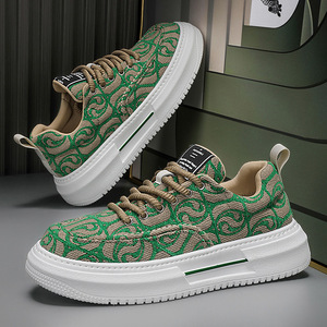 Chaussures en toile, polyvalentes et élégantes, à talon bas, adaptées aux styles décontractés et sportifs, et parfaites pour les hommes. - Product Image 3