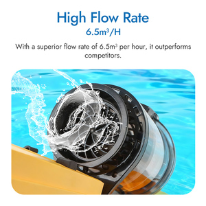 Robot <span class=keywords><strong>de</strong></span> nettoyage <span class=keywords><strong>de</strong></span> <span class=keywords><strong>piscine</strong></span> électrique portable rechargeable <span class=keywords><strong>de</strong></span> haute qualité personnalisé avec <span class=keywords><strong>longue</strong></span> poignée automatique - Product Image 5