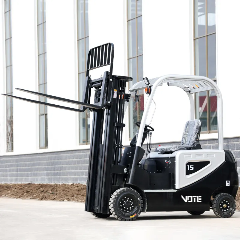 Free Shipping Electric Forklift 1 Ton 1.5 Ton 3 Ton Warehouse Handling Lift Battery Forklift 4 Wheel Electric Forklift For Sale