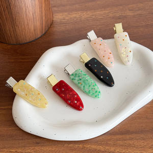 एसिटिक एसिड रंगीन हीरे के साथ शेशहेस क्लासिक राइनस्टोन हेयरपिन - Product Image 4