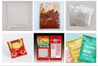 Machine de remplissage et de scellage horizontale contrôlée par PLC pour l'emballage de liquides, pâtes, poudres, granulés et aliments