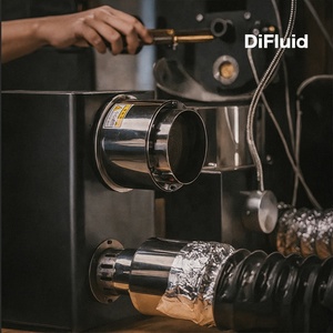 Extractor de Humo para Tostador de Café DiFluid AirWave Advanced, Diseño Seguro al Tacto, Eliminador de Humo Autolimpiante - Product Image 4