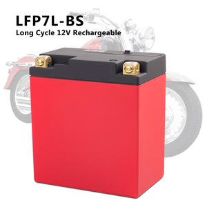 Uzun döngüsü 12V LFP7L-BS şarj edilebilir motosiklet pil Lifepo4 lityum demir için Harley & Yamaha uzun ömürlü lityum iyon paketi - Product Image 3