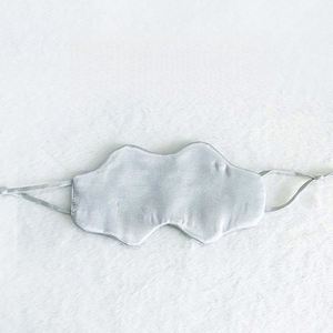 Factory Price Shape Women's Cloud Satin Silk Eye Mask Knitted Body Shading for <b>Sleep</b> Relaxation - Product Image 4